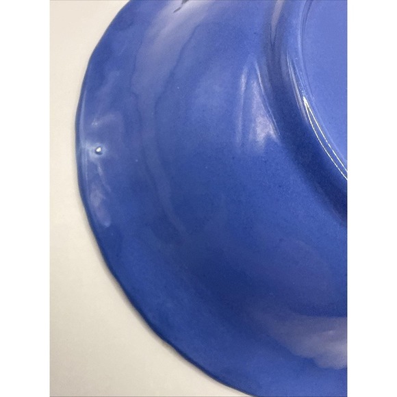 STANGL Pottery Bowl 1388 Blue Mid Century Modern Vintage - Picture 6 of 16